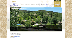 Desktop Screenshot of hotelriobeca.com