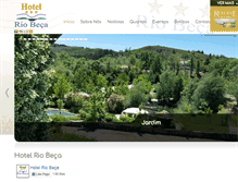 Tablet Screenshot of hotelriobeca.com